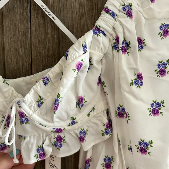 For Love and Lemons Viola cropped top - Picture 3 of 7